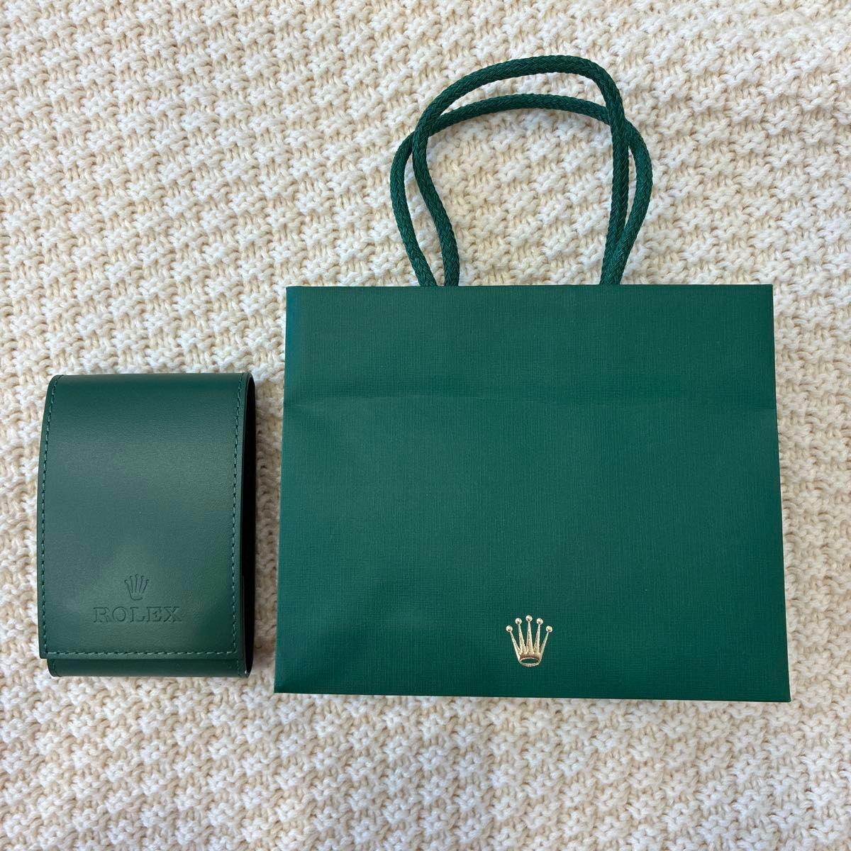 Used (Unused) ROLEX watch case ROLEX Rolex paper bag watch case