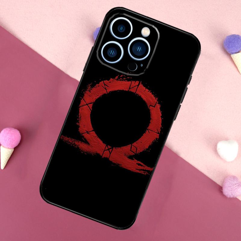 God of War Game Phone Case For iPhone 14 12 11 13 Pro Max Cover on iPhone 13 Mini X XS Max XR Coque