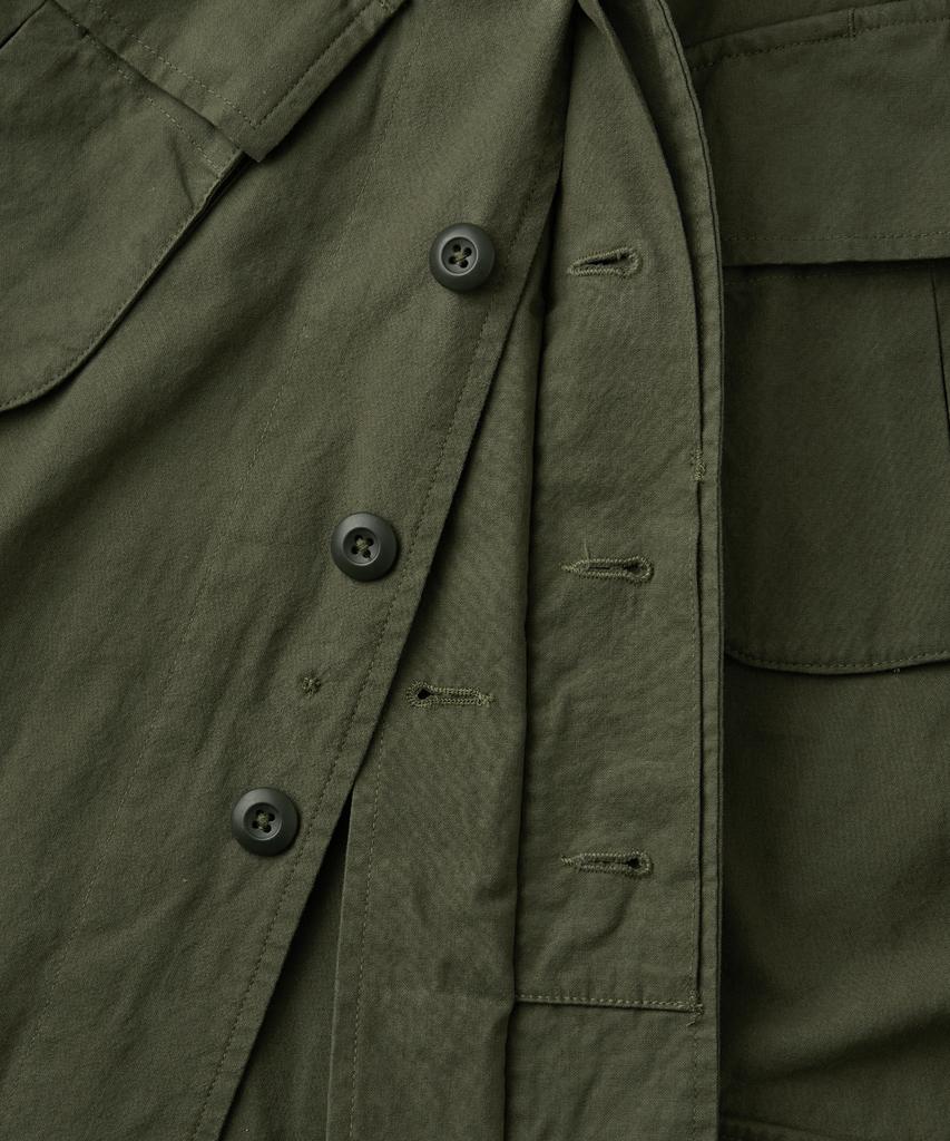 Uitstekend 2e Poplin Jungle Camouflage Jas_Olijfgroen