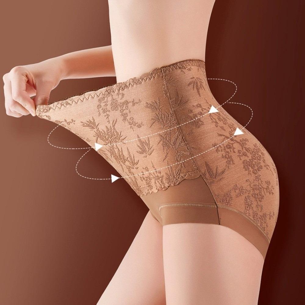 Briefs Postpartum Body Shaper Floral Embroidery Tummy Control Shapewear Gift