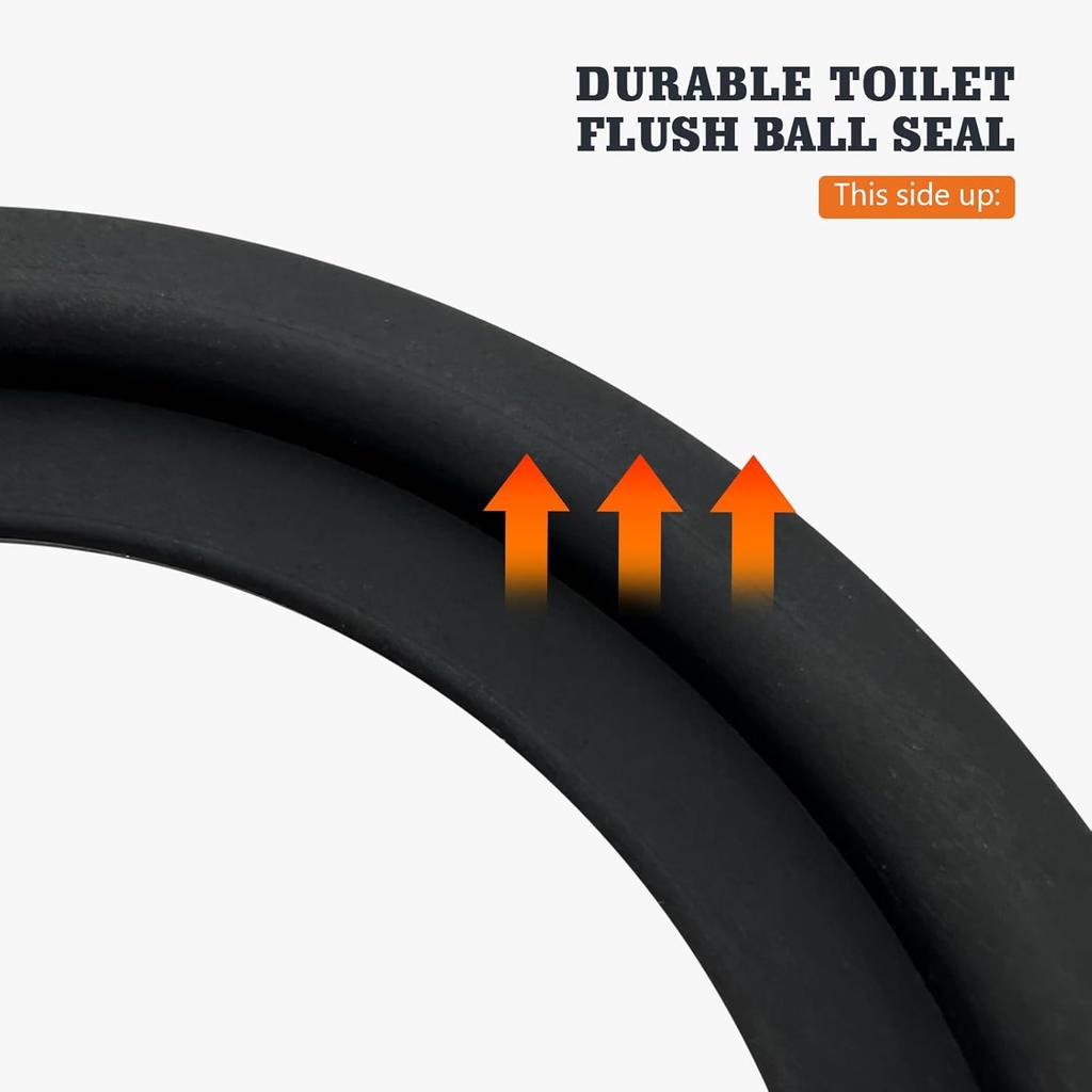 2er-Pack 385311641 Wasserhahn-Kit für Dometic Toiletten Serie 300, 301, 310, 311, 320, 321, Auslaufsicher, mit 2 Stück Toilettenspülkugel-Dichtung, Mühelos