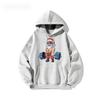 2023 Santa Claus Hooded Sweatshirts Cotton Christmas Printed Oversized Hoodie Unisex's Womens Winter Clothing Cute Party Pullovers Unisex