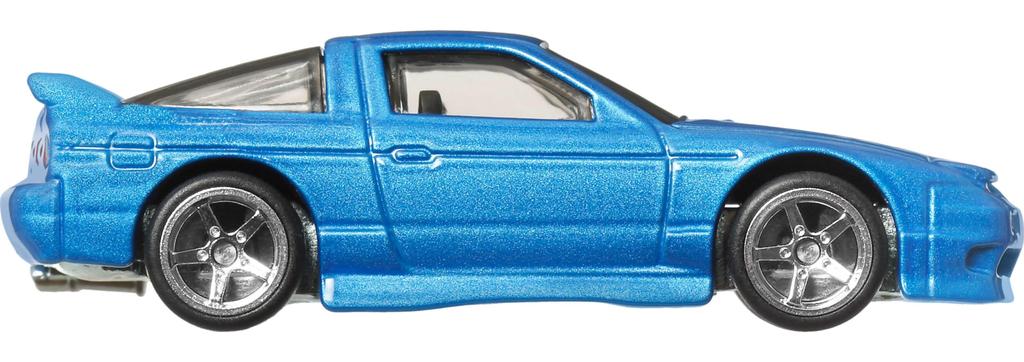 Hot Wheels Fast Furious 1996 Nissan 180SX Type X Vehicle Toy Mini Car Ages 3 and Up Blue HVR62 & -