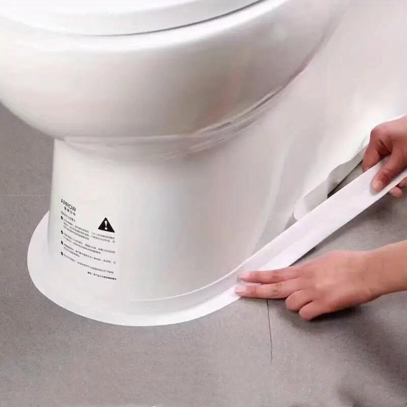 Waterproof Self-Adhesive Anti-Mold Seam Strip for Sinks and Toilets 1m x 3.7cm белый