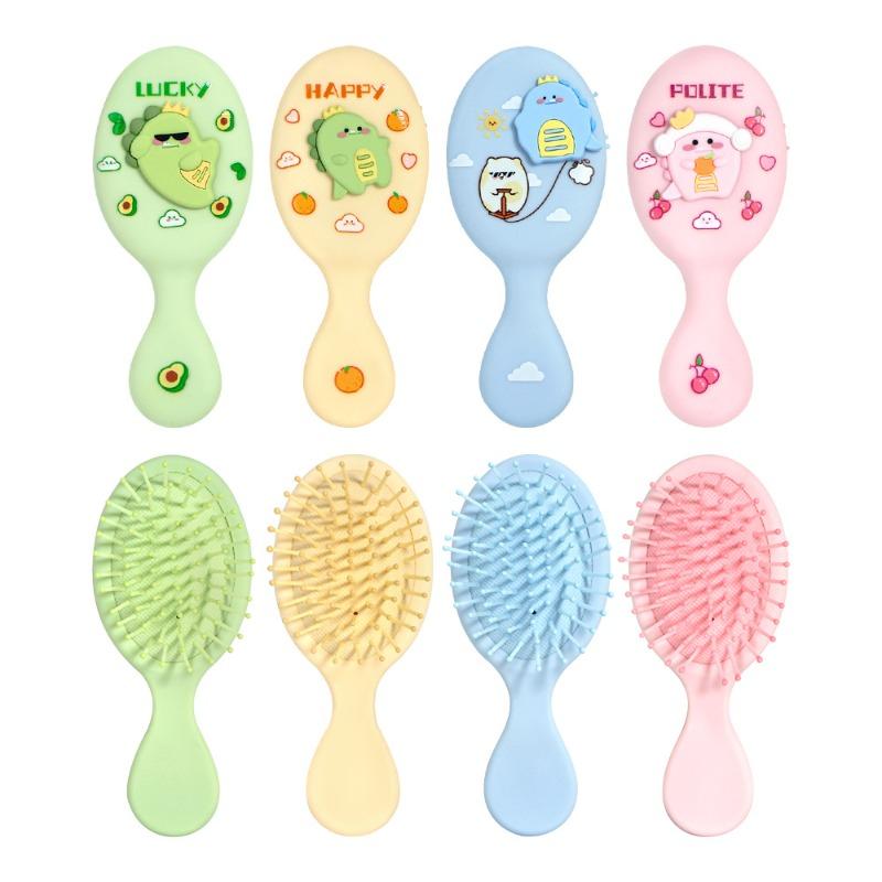 Meier Cartoon uv cushion brush - portable air cushion comb - cute cartoon airbag comb - girly heart comb 1PCS