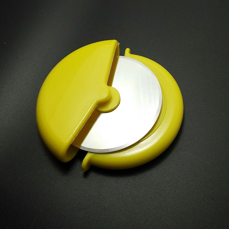 1Pcs Stainless Steel Pizza Wheels Round Shape Pizza Cutter Plastic Handle Cake Bread Round Kitchen To