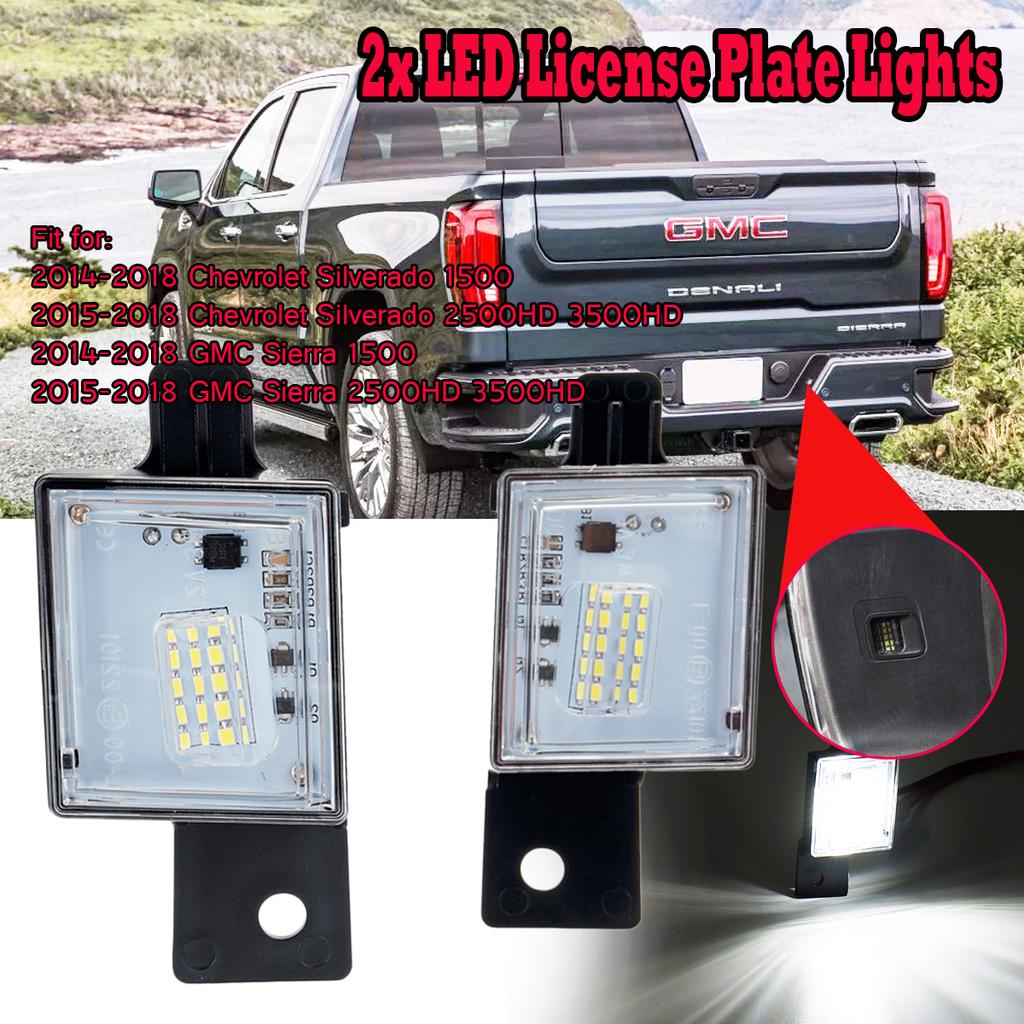 2004 silverado license plate light