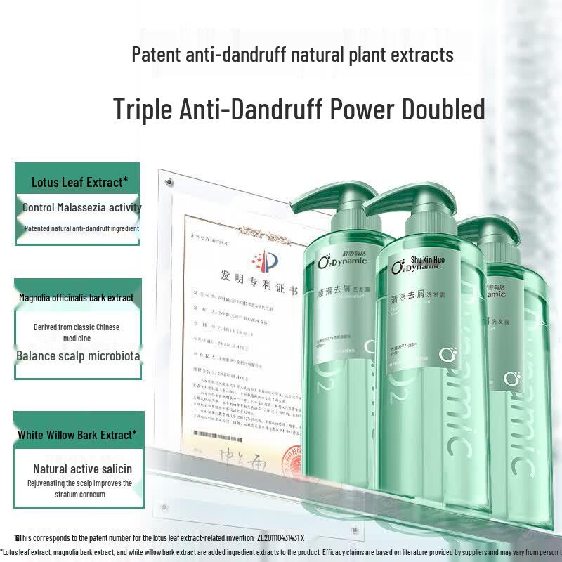 SLEK O₂ Dynamic Oil Control Anti-Dandruff Shampoo