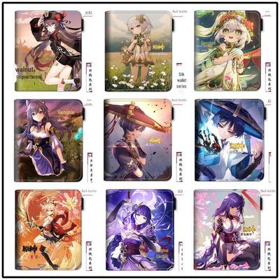 Genshin Impact Anime Game Wallet - High-Quality Peripheral Product