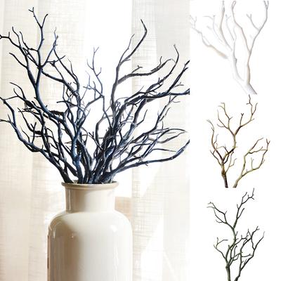 1Pc 35cm Artificial Branch Plastic Tree Dried Plant Home Wedding Party Decor Christmas Ornament