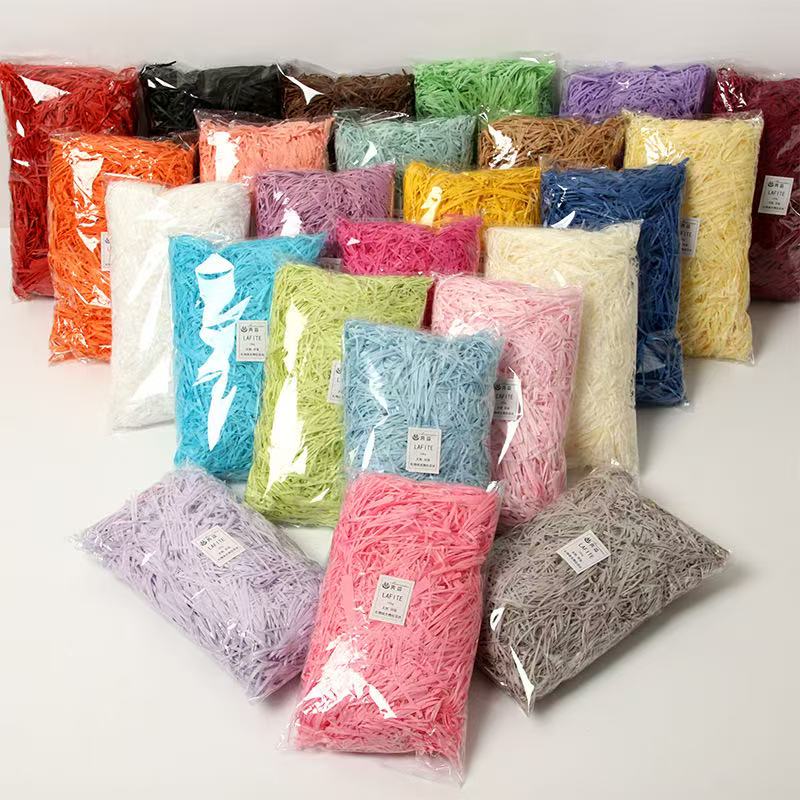 Multicolored Shredded Crinkle Paper Strands Shredded Crinkle Confetti DIY Gift Box Filling Party Wedding Christmas Decor 5