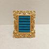 Retro Square Ring Earring Display Stand Jewelry Showcase Storage Tray Shop Window Decoration Photography Background Props