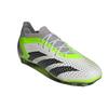 Adidas Predator Round Toe Lace-Up AG (Rubber Short Studs) Slip-Resistant Durable Soccer Shoes Men Soccer Shoes Gray Green IG5170
