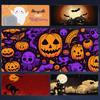Bats Halloween Desk Mat Purple Gaming Large Mouse Pad XXL Keyboard Accessories Mouse Mat Rubber Kawaii Mousepad Gamer X