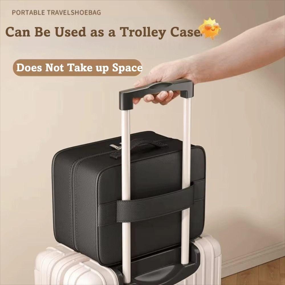 Waterproof Shoe Storage Bags Breathable Space-saving Shoes Packaging Pouch Large Capacity Sturdy Shoe Organizer Luggage