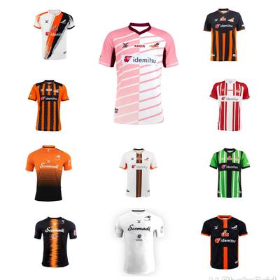 Männer Fußball Thailand Fußball Club AFC Jersey Shirt Polyester Druck Kurzarm Rundhals Schnell Trocknend Bangkok FC