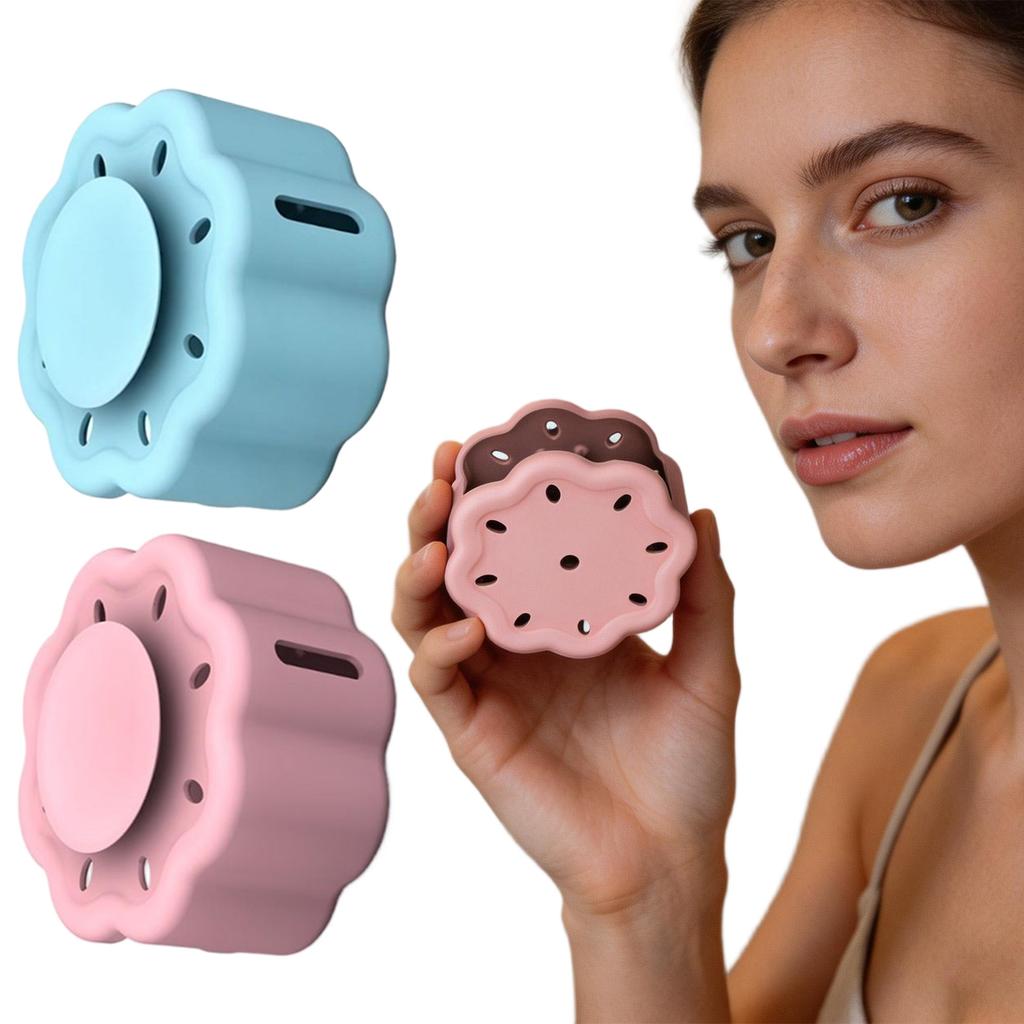 Silicone Shower Steam Holder Hanging Shower Steam Rack Bath Bomb Holder with Ventilation Holes for Bathroom Use