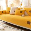 Thick waterproof Sofas Cover Plush Pure Colors Anti cat paw Soft Towel Lamb Wool Non-slip Cushion for Living Room Home Decor