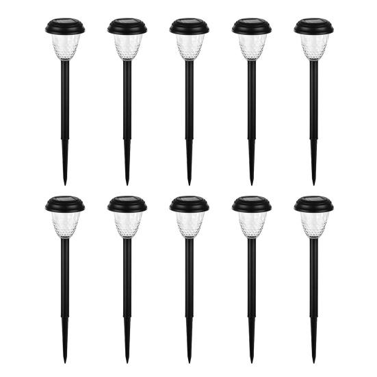 Super Jasne Światło Solarne Automatyczne WŁ./WYŁ. Oświetlenie Krajobrazowe Zewnętrzne Wodoodporne Zasilane Solarnie Światło Ogrodowe na Ścieżkę