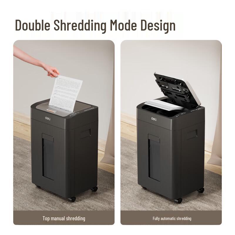 Deli GA882 Automatic Paper Shredder CN plug (adapter included)