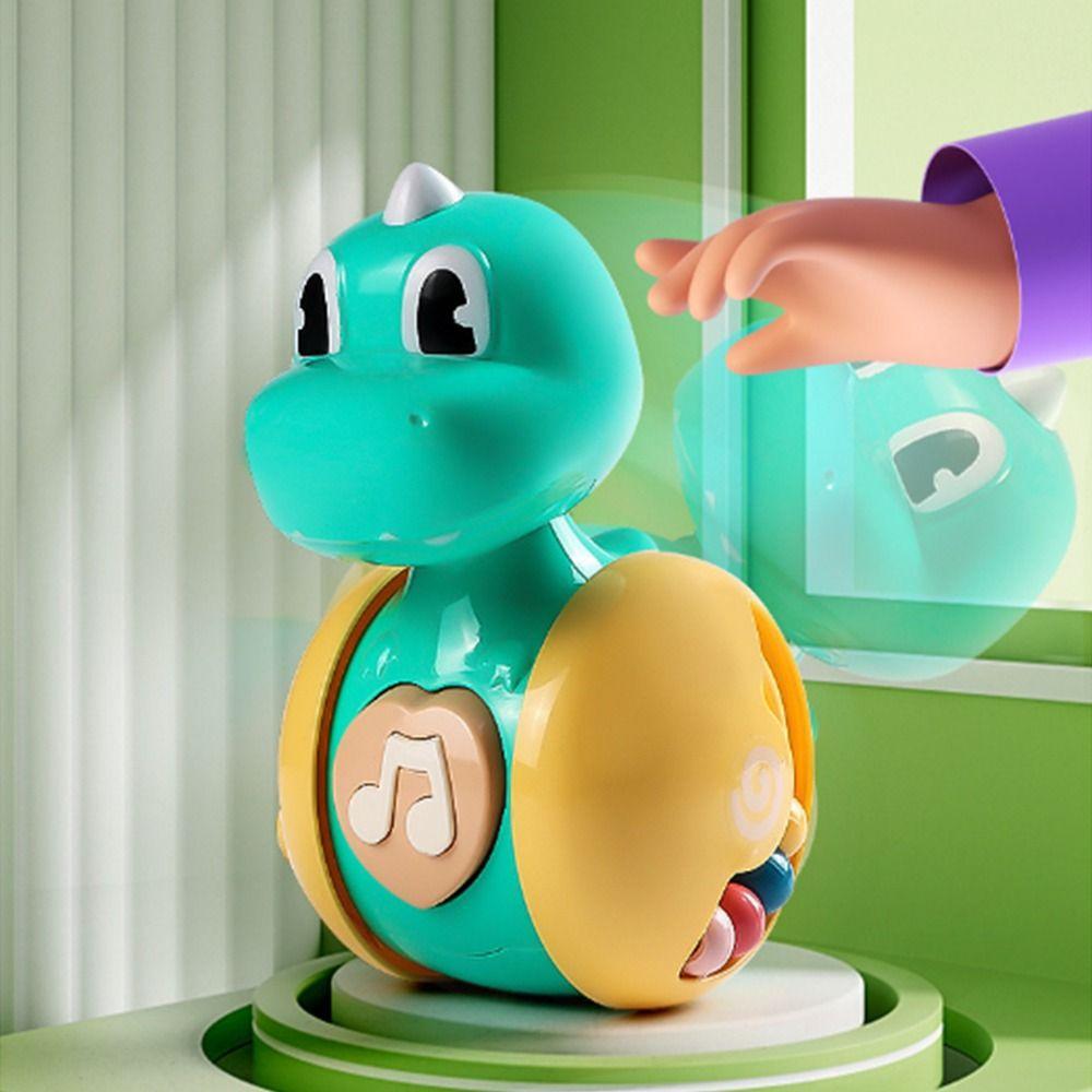 Creative Fawn Sliding Tumbler Toy Cartoon Tumbler Rocking Toy  0-3 Year Old