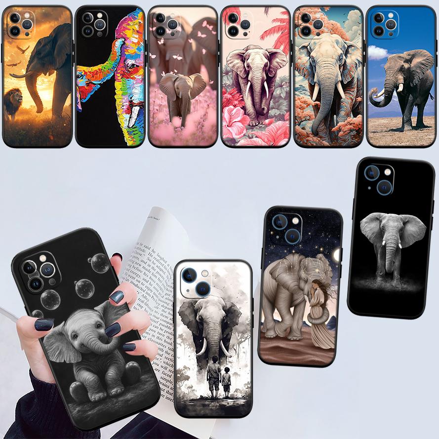RE5 Animal Elephant New High-End Shell Phone Case for OPPO A3 Pro A72 A74 A76 A77 A77S A78 A79 A94 A95 A18 A40M A58