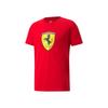 Scuderia Ferrari Fasjonabel T-skjorte med korte ermer Herre Topper Racing-rød 531691-02
