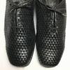 Fully Handmade Wholecut All Leather Business Shoes Black size 26.0-27.0 Men's(USED)