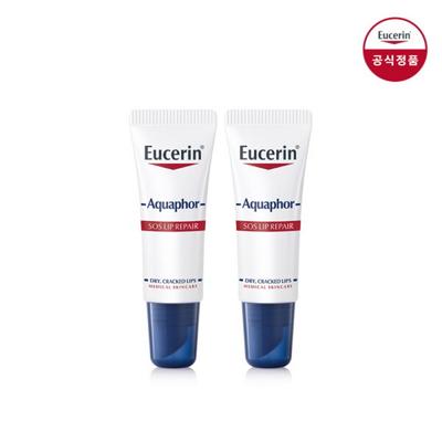 Eucerin Aquaphor SOS Lip Repair 10ml 2pcs