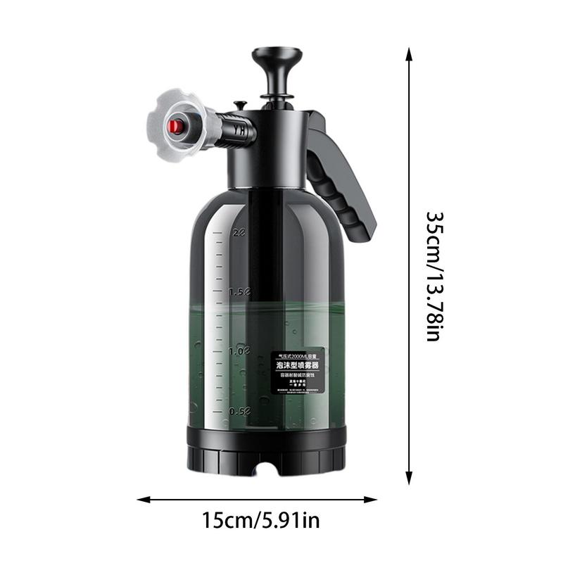 Pulverizator cu spumă de spălat auto Accesoriu pentru spălat cu presiune cu mâner ergonomic pentru detalierea mașinilor tun cu spumă curățare automată a geamurilor