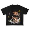 T-shirt Don Toliver Faccia Grande, Maglietta Tinto in Capo, Merchandising Don Toliver, T-shirt Grafica Rap, Camicia Streetwear, Maglietta Tour Hip Hop