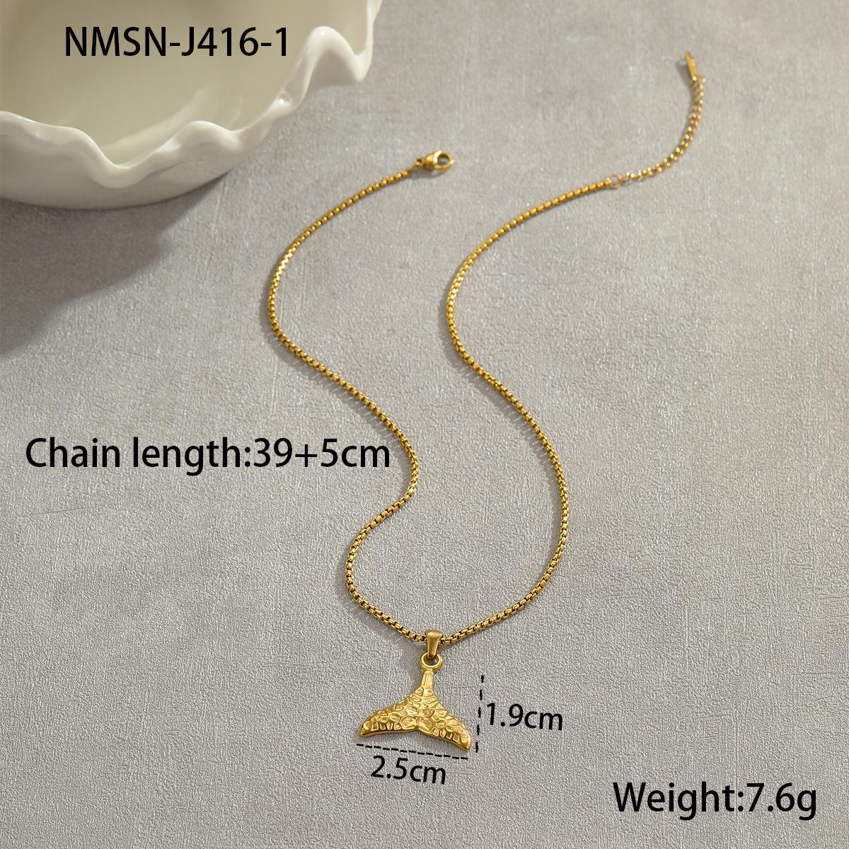 GEMCHIC Women s Layered Coconut Tree Fish Tail Pendant Necklace Gold Plated Stainless Steel Chain for Beach Vacation