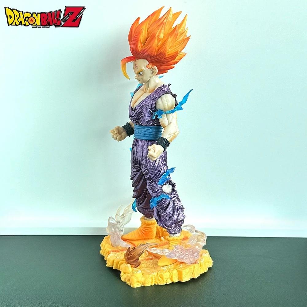 23.5cm Anime Dragon Ball Figure Super Saiyan Son Gohan Action Figures Pvc Desktop Ornamen Collection Model Toys Gifts Z 2 Round Sensory Compression