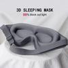 3D Blackout Eye Mask Deep Contoured Blindfold Eyepatch Sleeping Aid 3D Sleep Eye Shade  Rest Aid