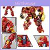 Heroiczna Maszyna Wojenna Mech Transformer Puzzle Klocki Budowlane