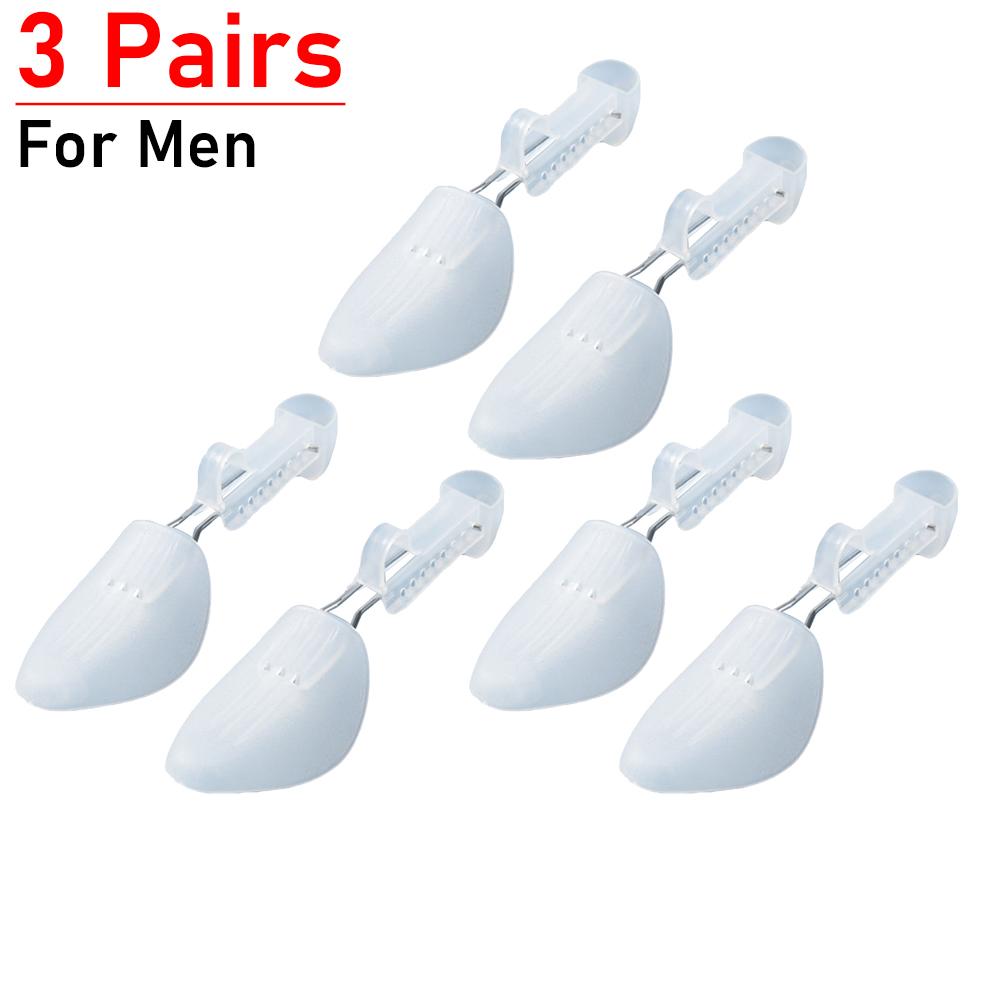 1-5Pair Plastic Shoe Stretcher for Men Women Leather Shoes Adjustable Portable Shoe Tree Stretcher Boots Rack Anti-deformation