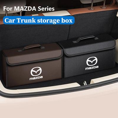 Car Trunk Storage Box Organizer Foldable Container Bag For MAZDA 2 3 6 CX-30 Axela MX-5 CX-5 Atenza CX-3 CX-9 Car Accessories