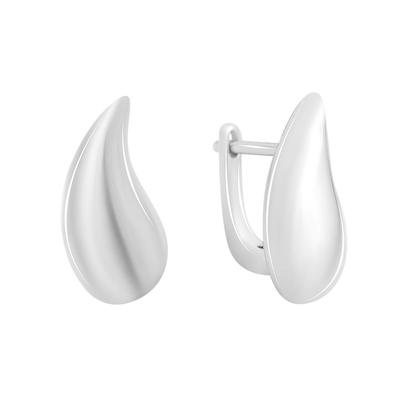 Silver Earrings Without Stones (60002096)