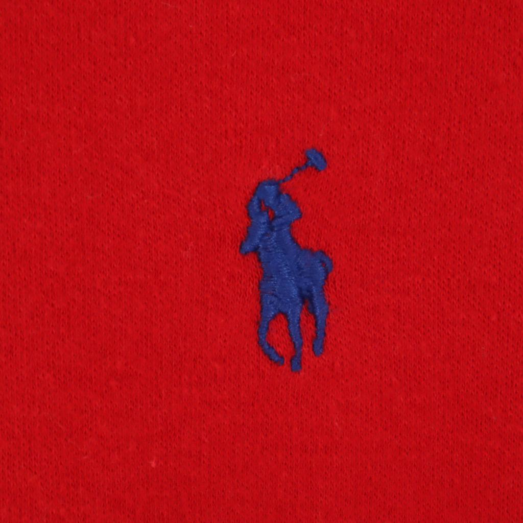 Polo von Ralph Lauren Made in USA Kurzarm Poloshirt L Rot Herren Gebraucht