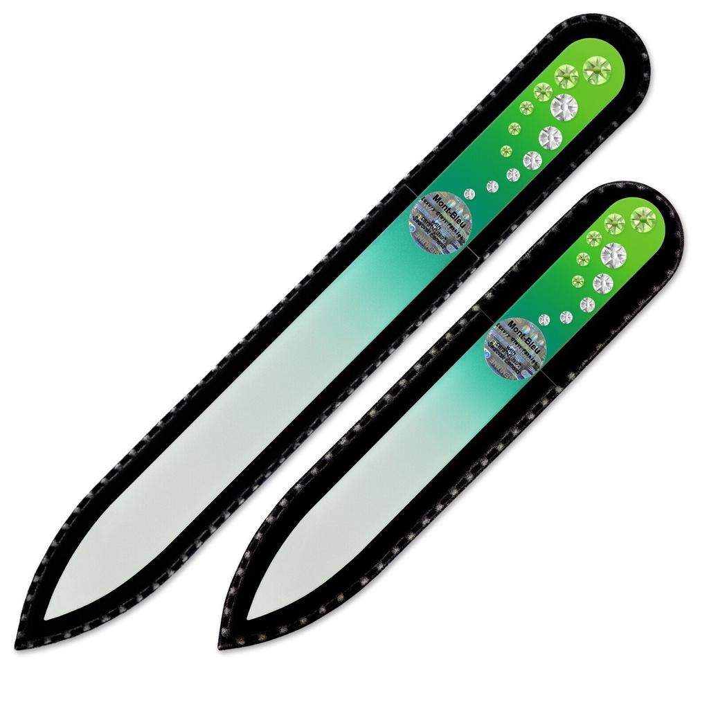 2-piece Nail File Set with Crystals for Women COC-MS