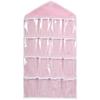 Hot 16Pockets WardrobePockets Clear Hanging Bag Socks Bra Underwear Stationery Rack Hanger Storage Saving Space Tidy Organizer