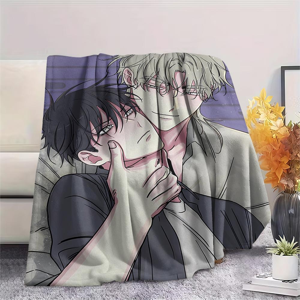 1 Stück Flannelldecke mit 'Low Tide Twilight'-Print, Hohe Qualität für alle Jahreszeiten, Heimdekoration, Wärme und Komfort, Perfekt für Weihnachtsgeschenke