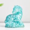 Natural Crystal Resin Figurine With Success Symbol For Home Decoration Gift