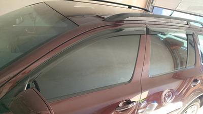 Deflektory SW (4 ks, HIC) pro Škoda Octavia II A5 2010-2013