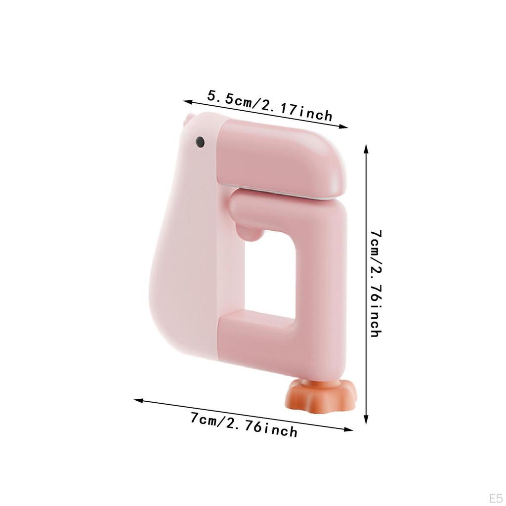 Duck Shaped Table Hook Handbag Hanger Cartoon Foldable Schoolbag Holder Purse for Bar