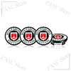 For VW 4Pcs 60MM (56MM I.D) Wolfsburg Edition Emblem Car Wheel Center Cap Rim refit Covers Sticker For VW Golf MK5 Touareg Touran