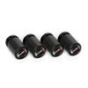 ABP3  4Pcs Car for Nissan Wheel Tire Valve Caps Stem Protection Covers Micra Qashqai GTR Nismo 350Z Kicks Maxima X-Trail NV200 Versa