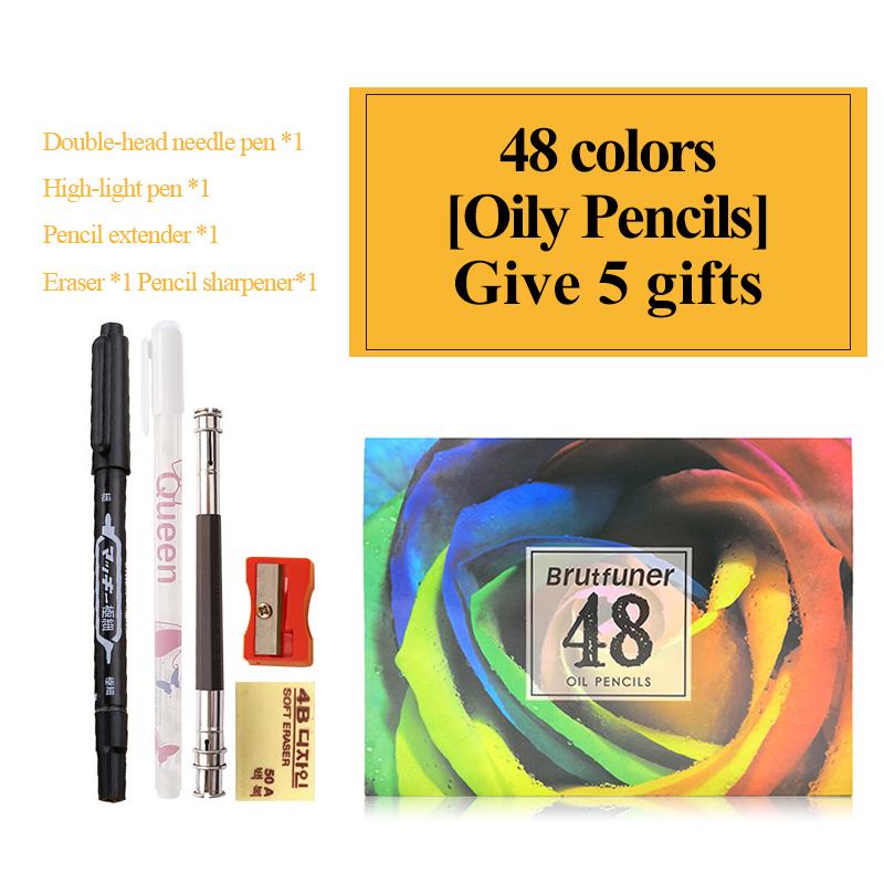 

Профессиональный набор масляных карандашей, деревянный мягкий акварельный карандаш для рисования, эскизов, 48/72/80/120/160/180 шт.