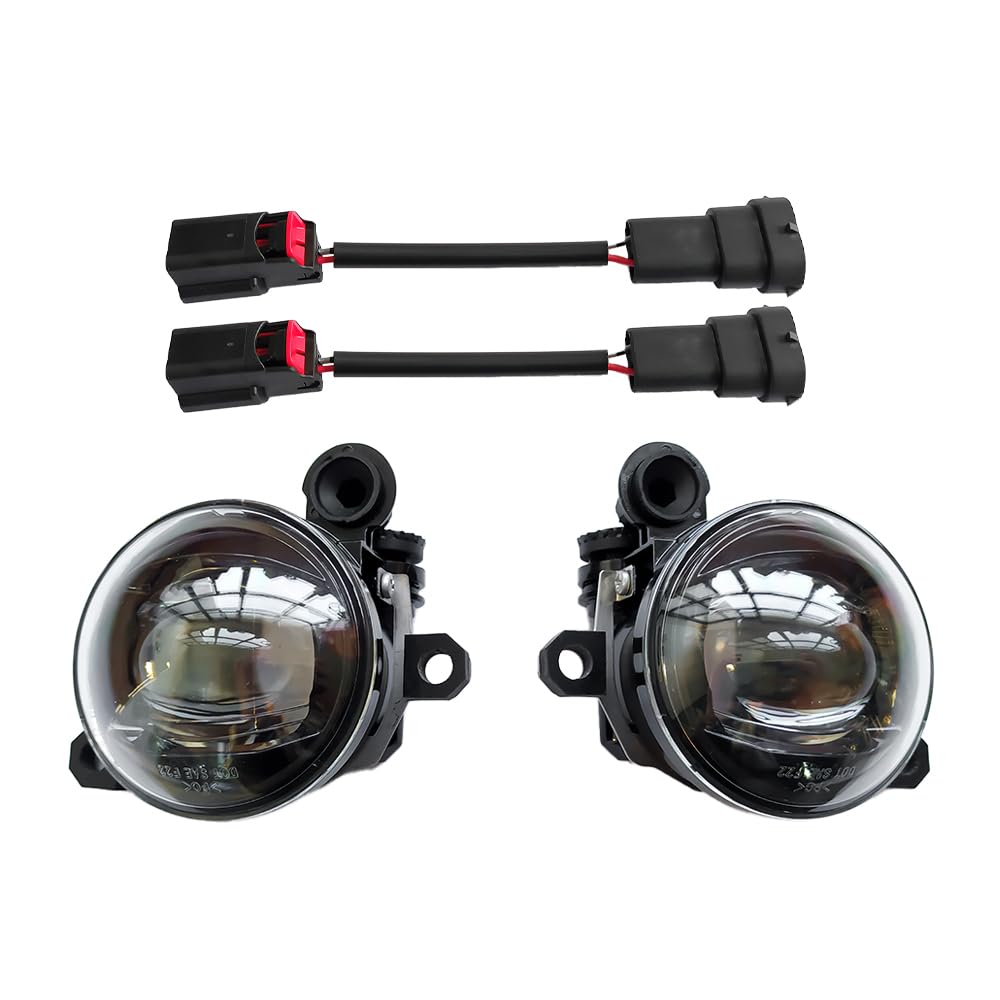 Replacement glass lens for Daihatsu TJ fog Hijet with adjustable beam axis and heat Daihatsu L1B LED projector lens Parts and accessories not lamps,