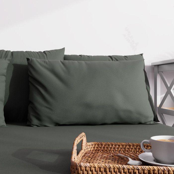 Plain Pillowcase 50x70 Cm ZZZ Khaki